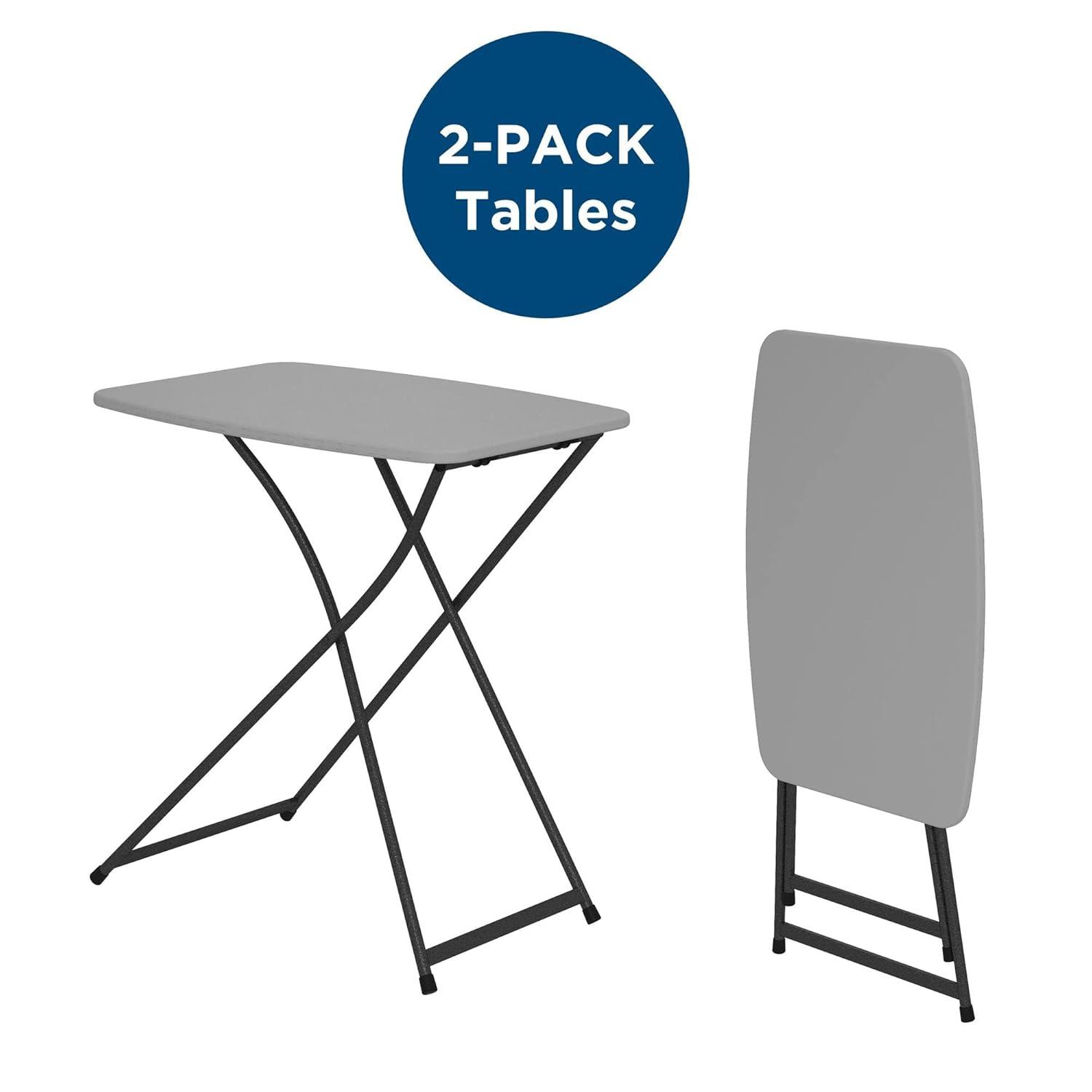 COSCO COSCO Personal Folding Activity Tables, Multi-Purpose, Adjustable Height (Set of 2)