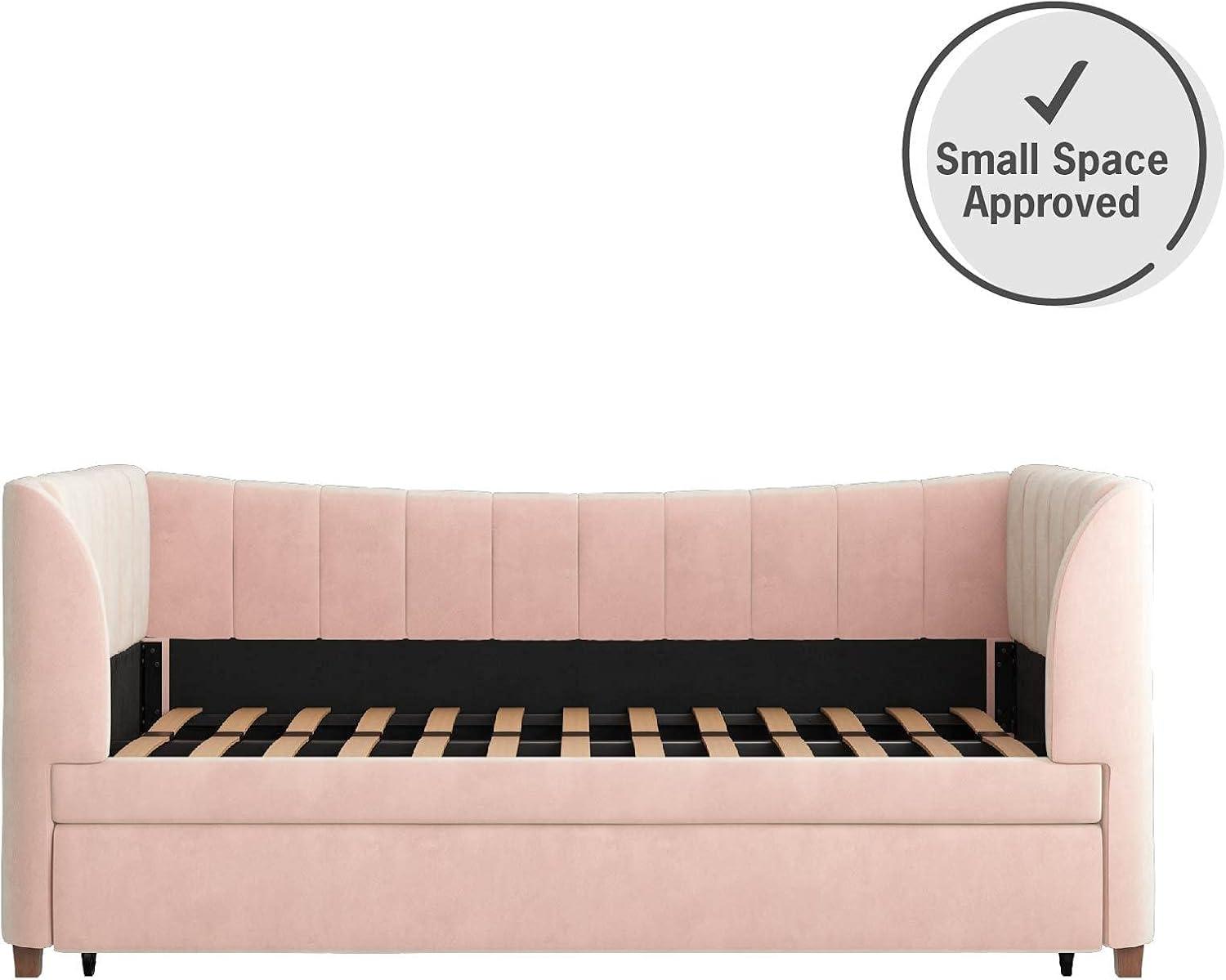 Valentina Twin Upholstered Daybed with Trundle