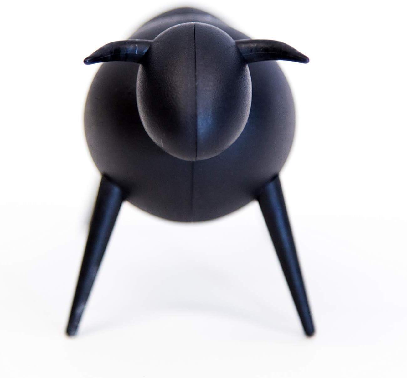 Magnetic Bull Paperclip Holder - Funny Office Desk Accessories, Secure Magnetic Paper Clip Holder, Holds Staples, Paper Clips, Bobby Pins, AND MORE, Fun Magnetic Desk Organizer