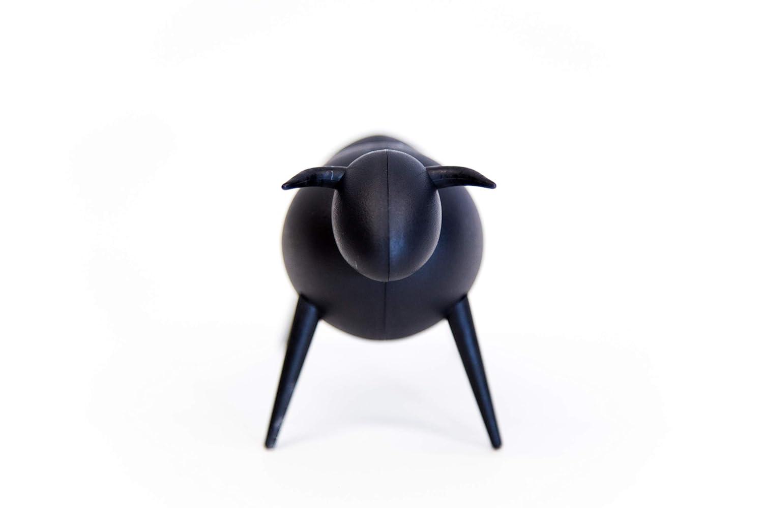 Magnetic Bull Paperclip Holder - Funny Office Desk Accessories, Secure Magnetic Paper Clip Holder, Holds Staples, Paper Clips, Bobby Pins, AND MORE, Fun Magnetic Desk Organizer