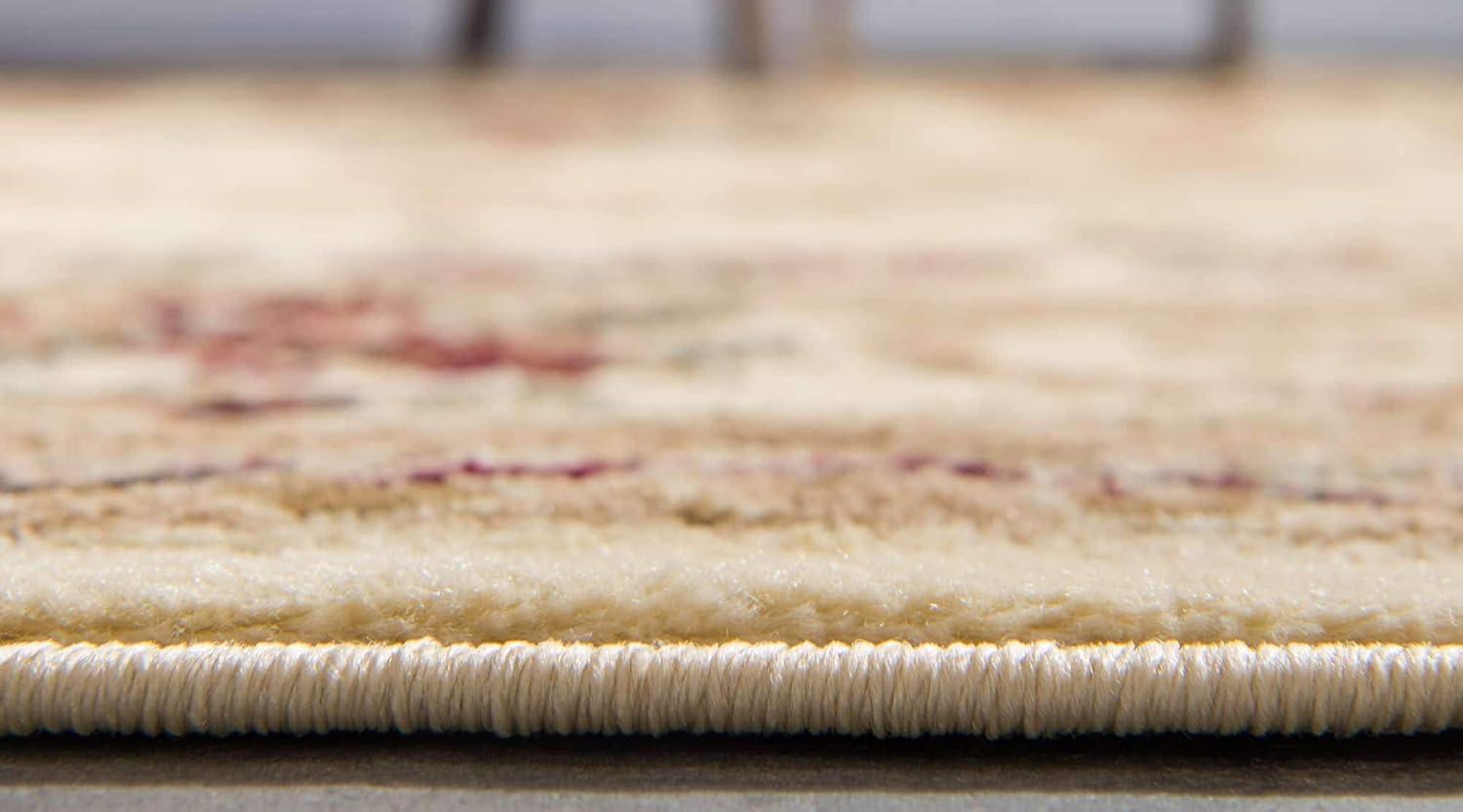 Unique Loom Versailles Collection Area Rug - Henry (10'  x 13' 1" Rectangle Cream/Green)