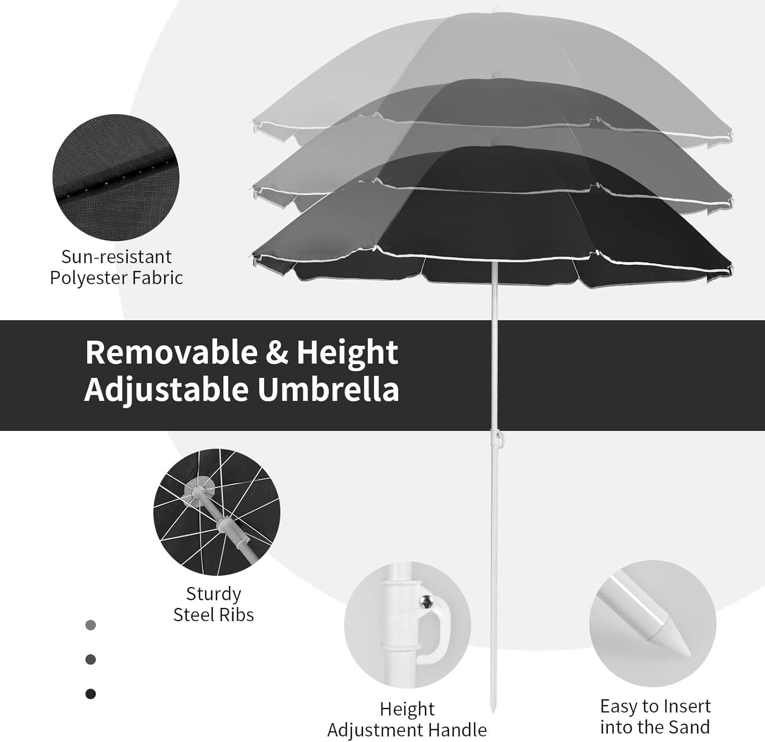 Arlmont & Co. Sayler Fabric Patio Folding Chair Folding Chair Set