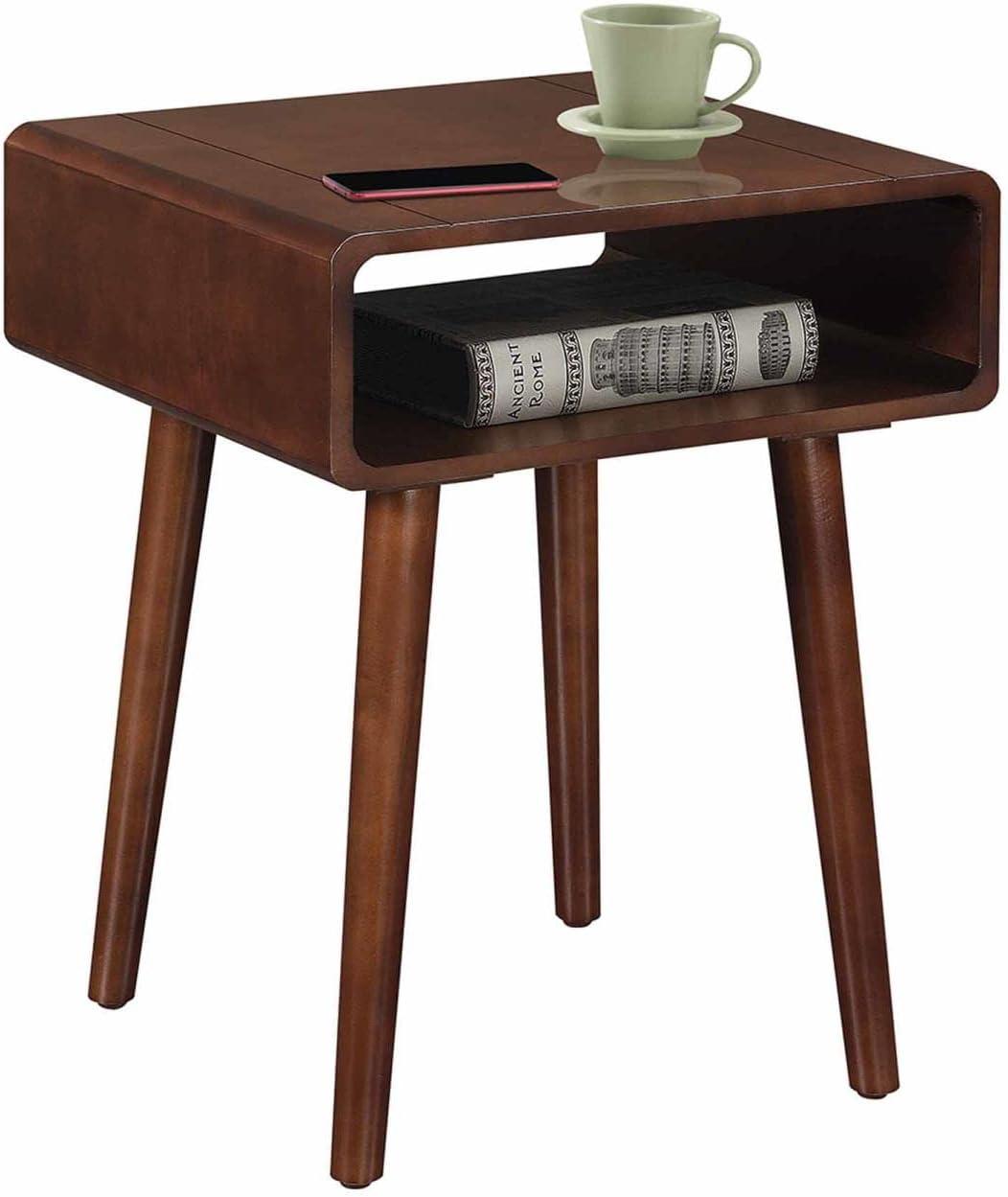 Convenience Concepts Napa End Table with Shelf, Espresso