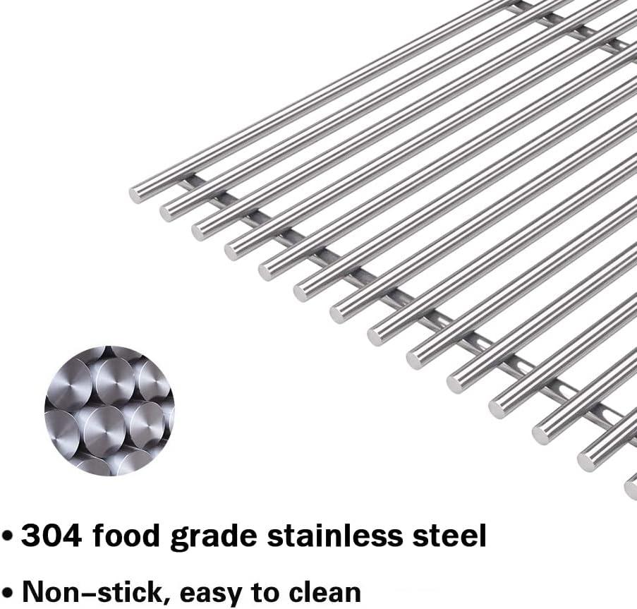 17" Stainless Steel Outdoor Cooking Grate Set