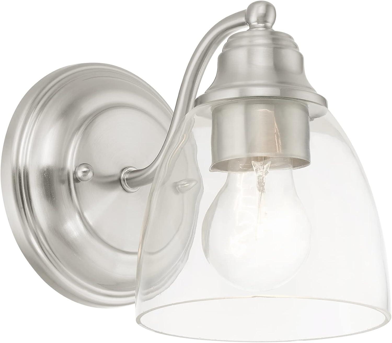 Livex Lighting Montgomery 1 - Light Vanity in  Brushed Nickel