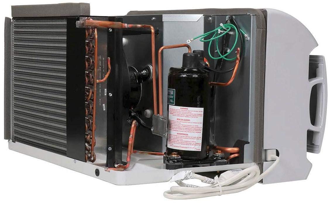 White 27" Smart Thru-The-Wall Air Conditioner with Remote