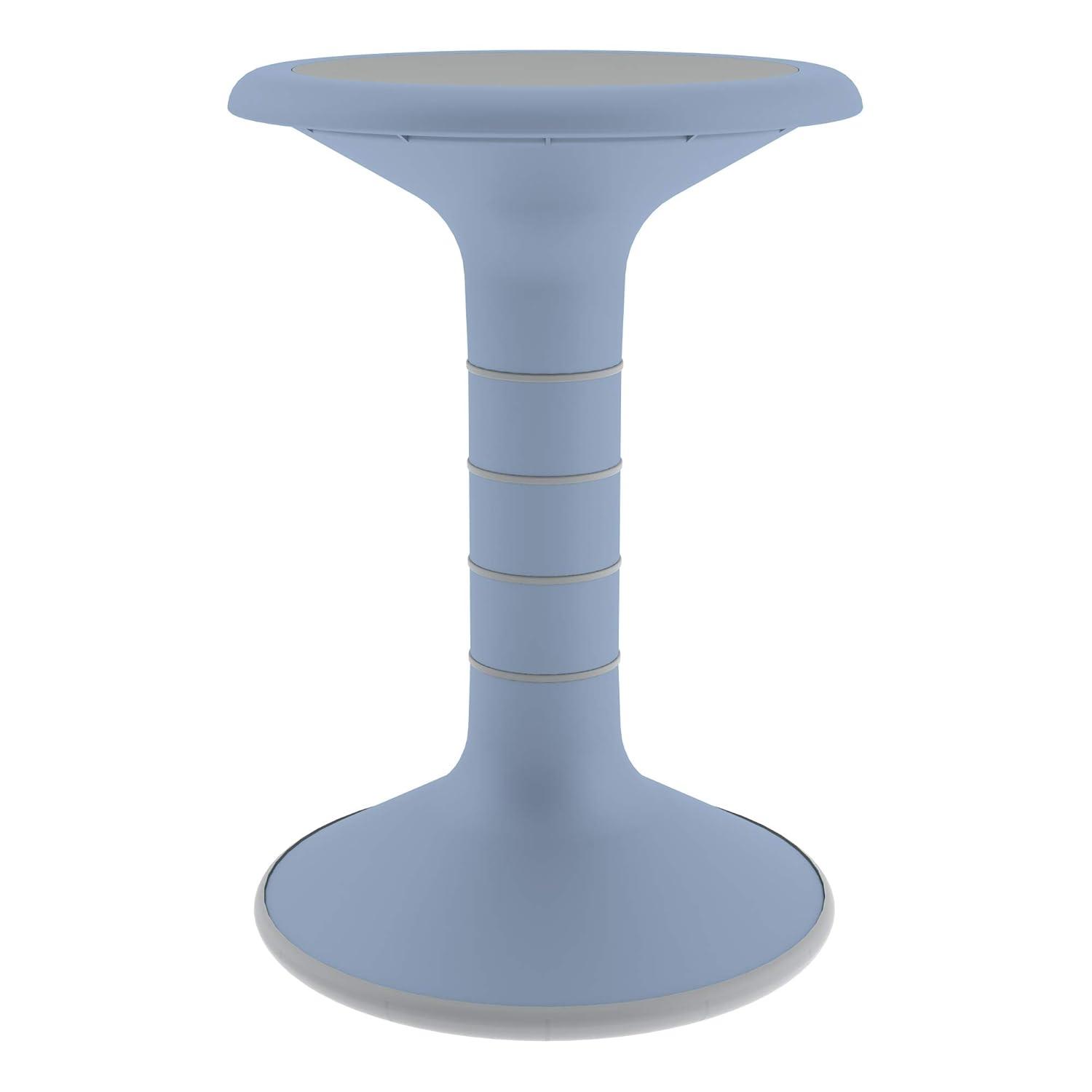 Powder Blue Flexible Active Motion Stool with Non-Slip Base