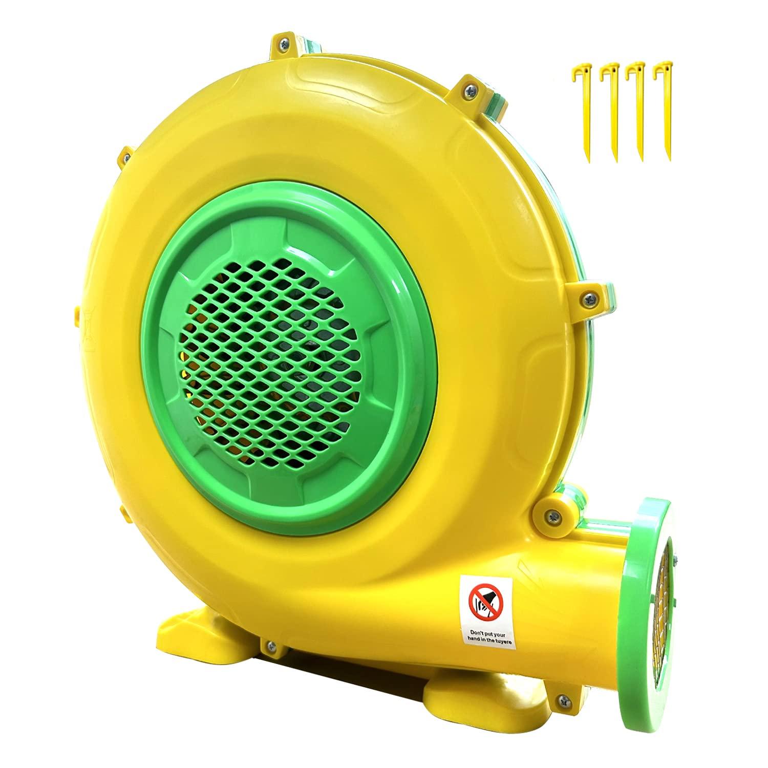 Yellow and Green Lightweight Corded Electric Handheld Air Blower