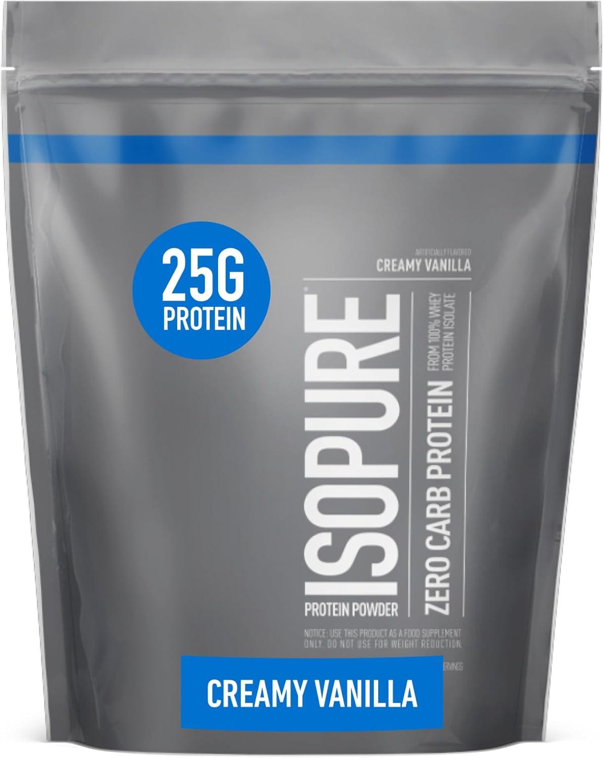 Isopure Zero Carb Protein Powder - Vanilla - 16oz