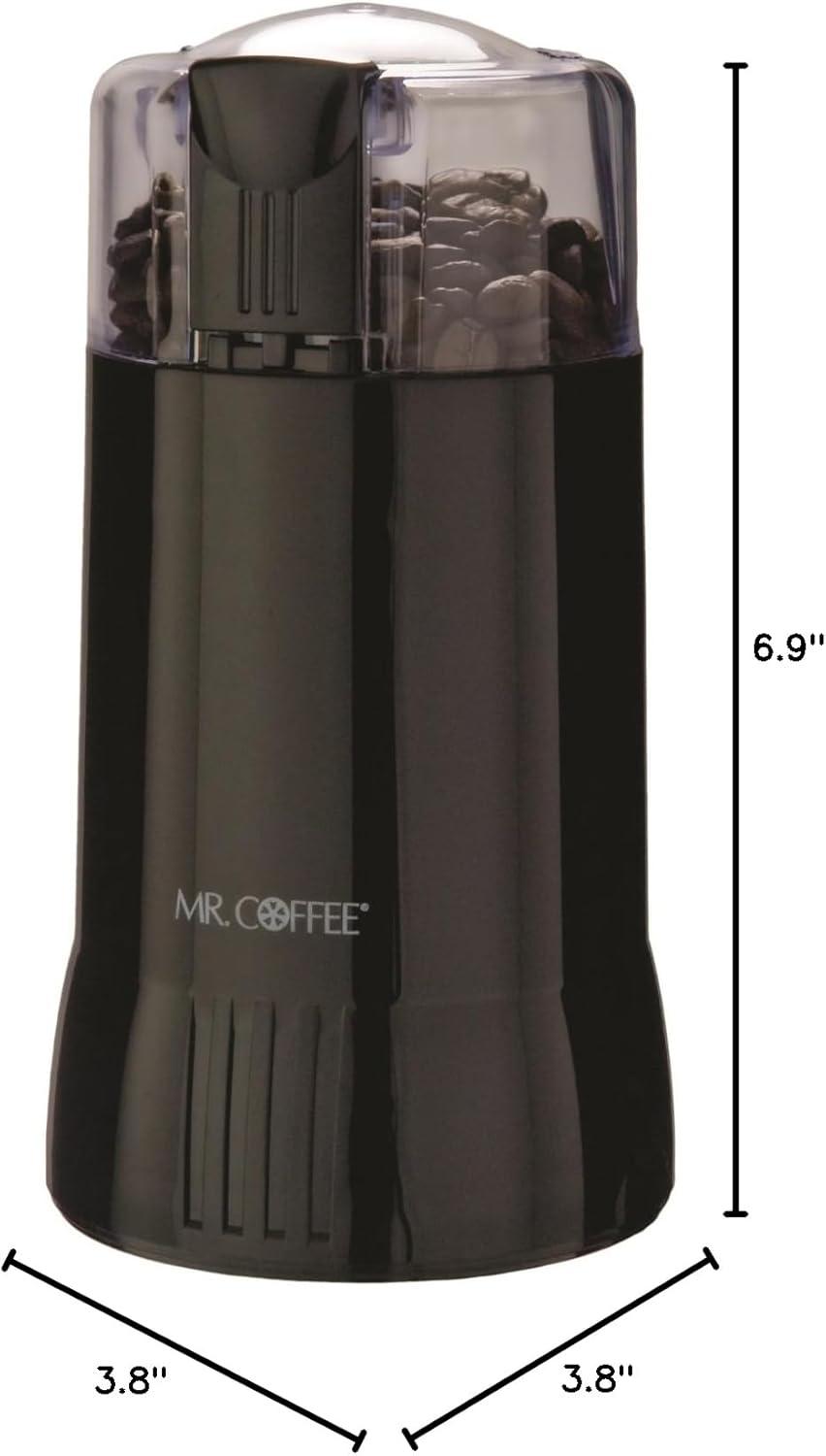 Mr. Coffee Mr. Coffee 4-12 Cup Electric Coffee Grinder with Safety Switch in Black