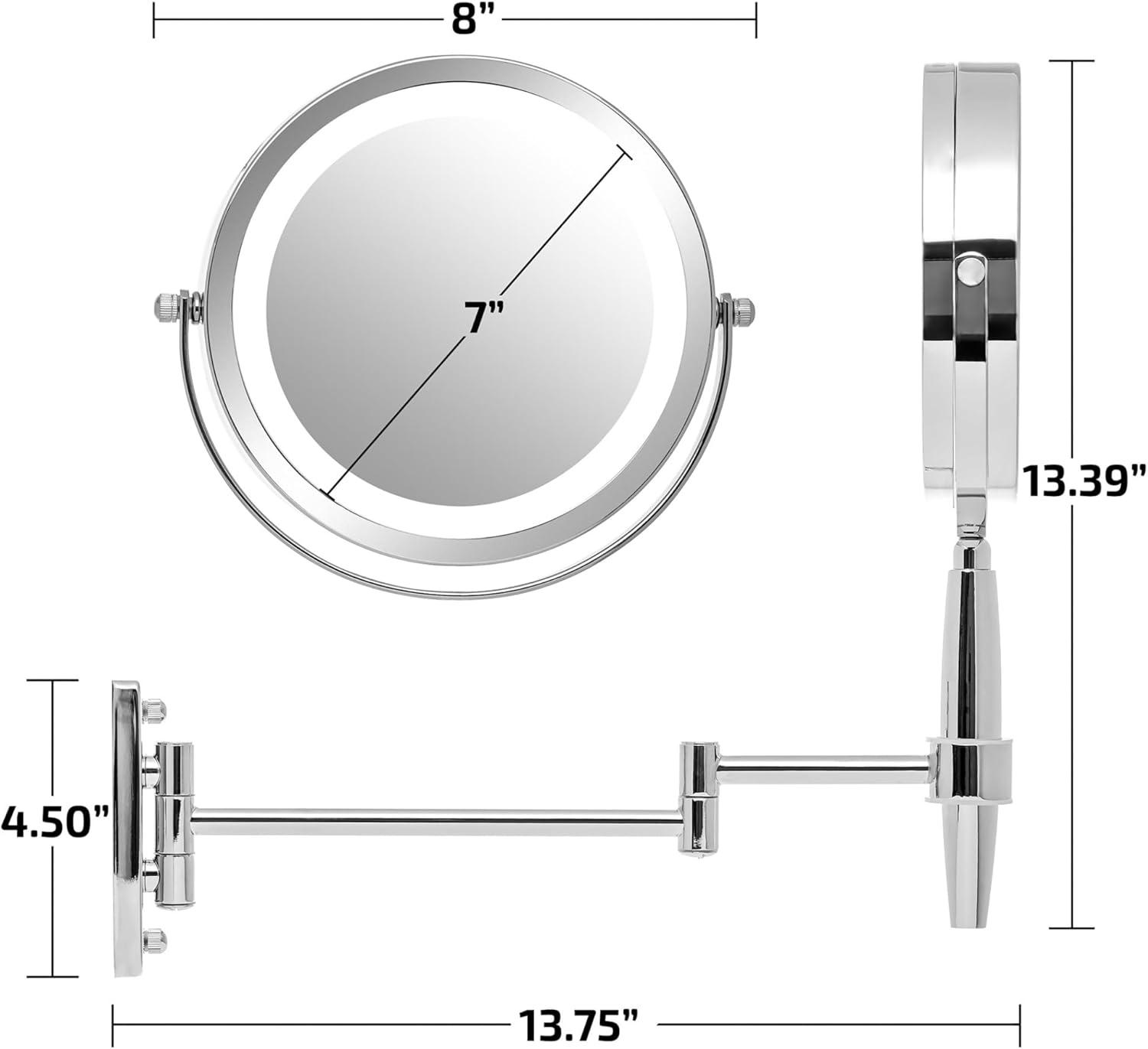 Flat LED Wall Mirror