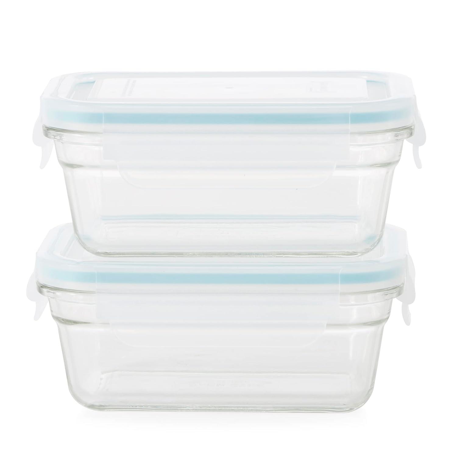 Glasslock Glasslock Oven and Microwave Safe Glass Food Storage Containers 14 Piece Set
