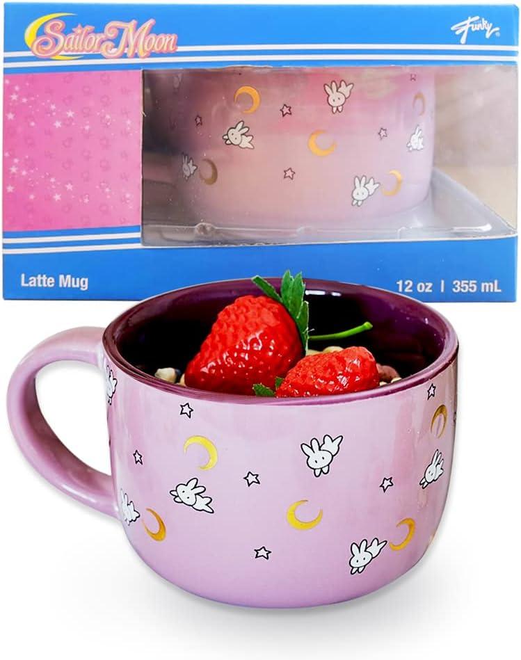 Just Funky Sailor Moon Usagi 12oz Ceramic Latte Mug