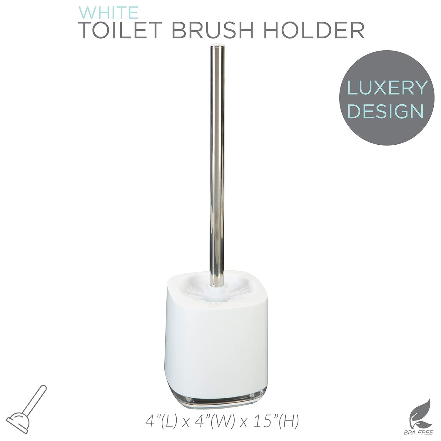 Bath Bliss Bath Bliss Plastic Toilet Brush And Holder