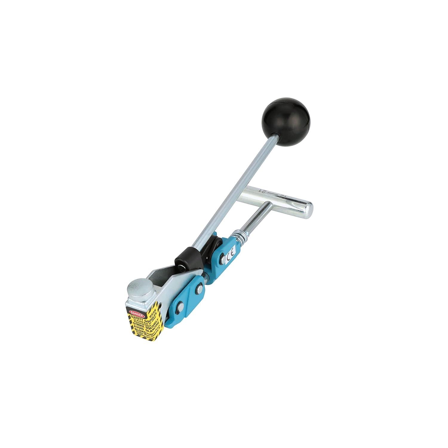 BAND-IT T30069 Center Punch Tool, Includes Adapter For 3/8" Wide Center Punch Clamps, Hand Tool To Be Used With 5/8" Wide Center Punch Style Clamps