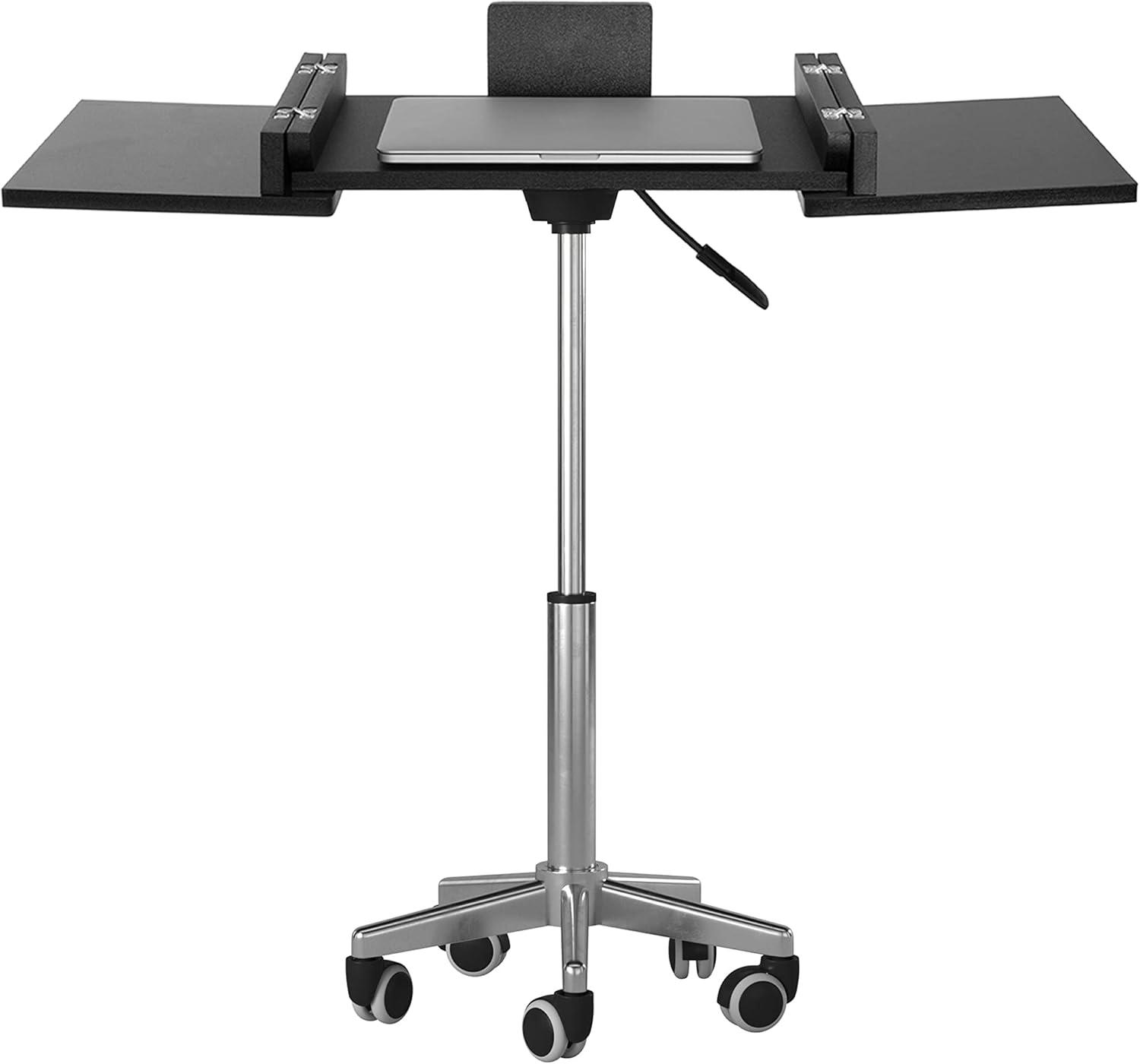 Folding Table Laptop Cart Graphite - Techni Mobili