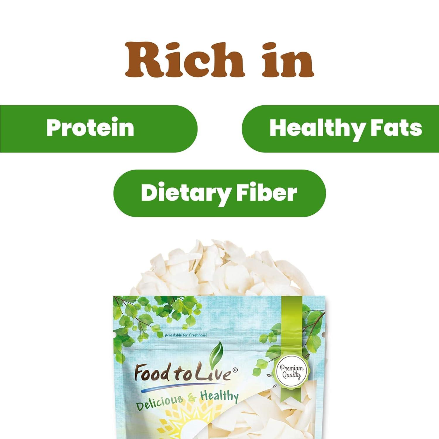 Coconut Chips - by Food To Live  0,5 LB