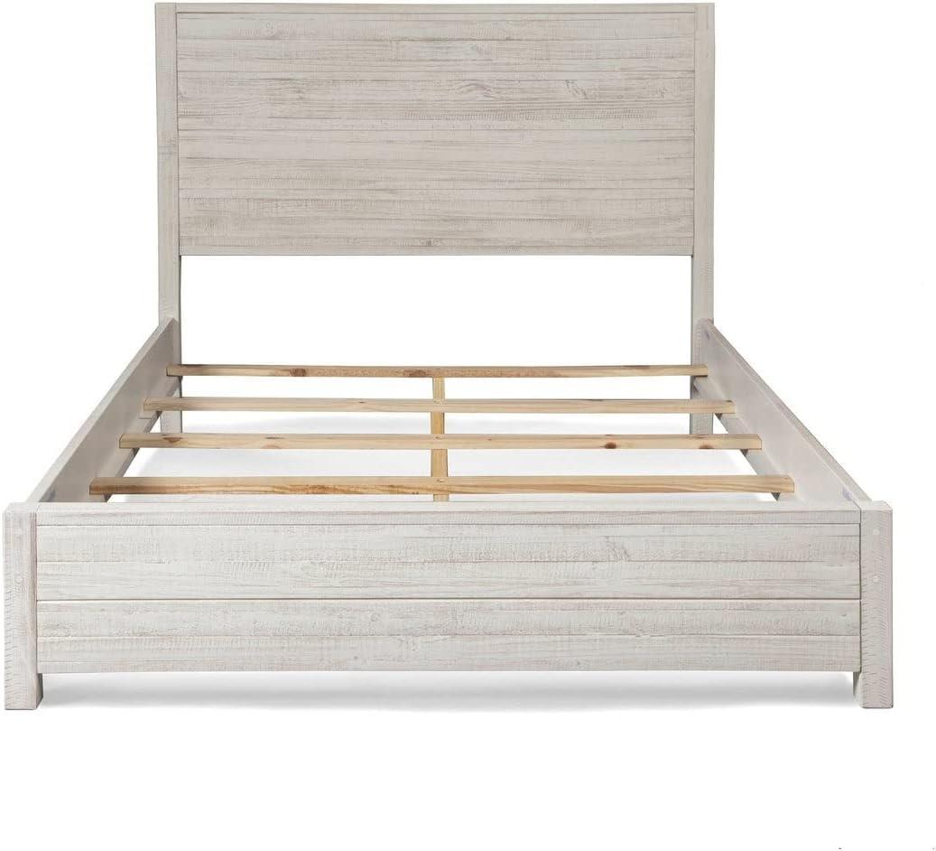 Montauk Solid Wood Panel Bed