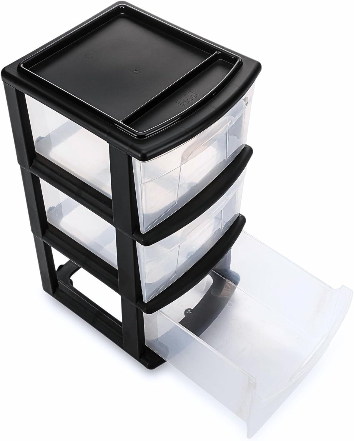 Homz Homz Plastic Drawer Medium Storage Container Tower