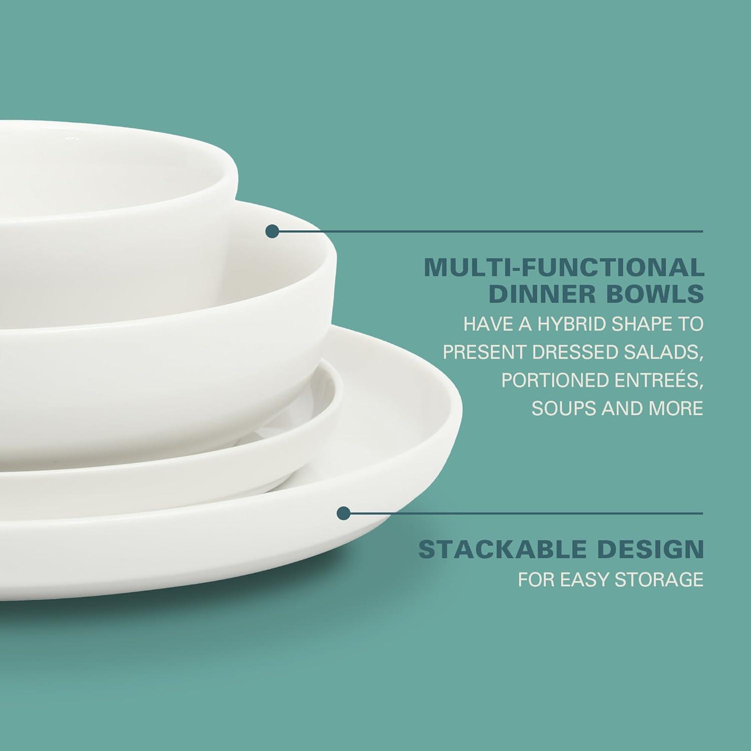 Gibson Home Oslo 16 Piece Dinnerware Set