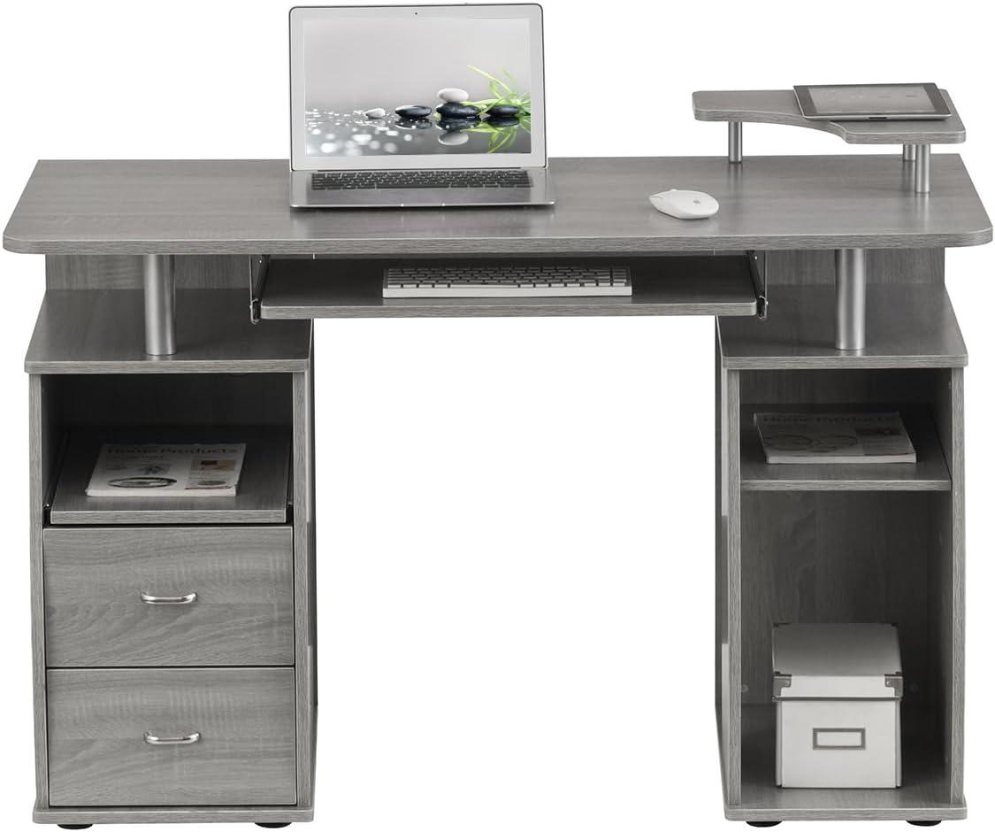 Hokku Designs Techni Mobili Complete Computer Workstation Desk With Storage