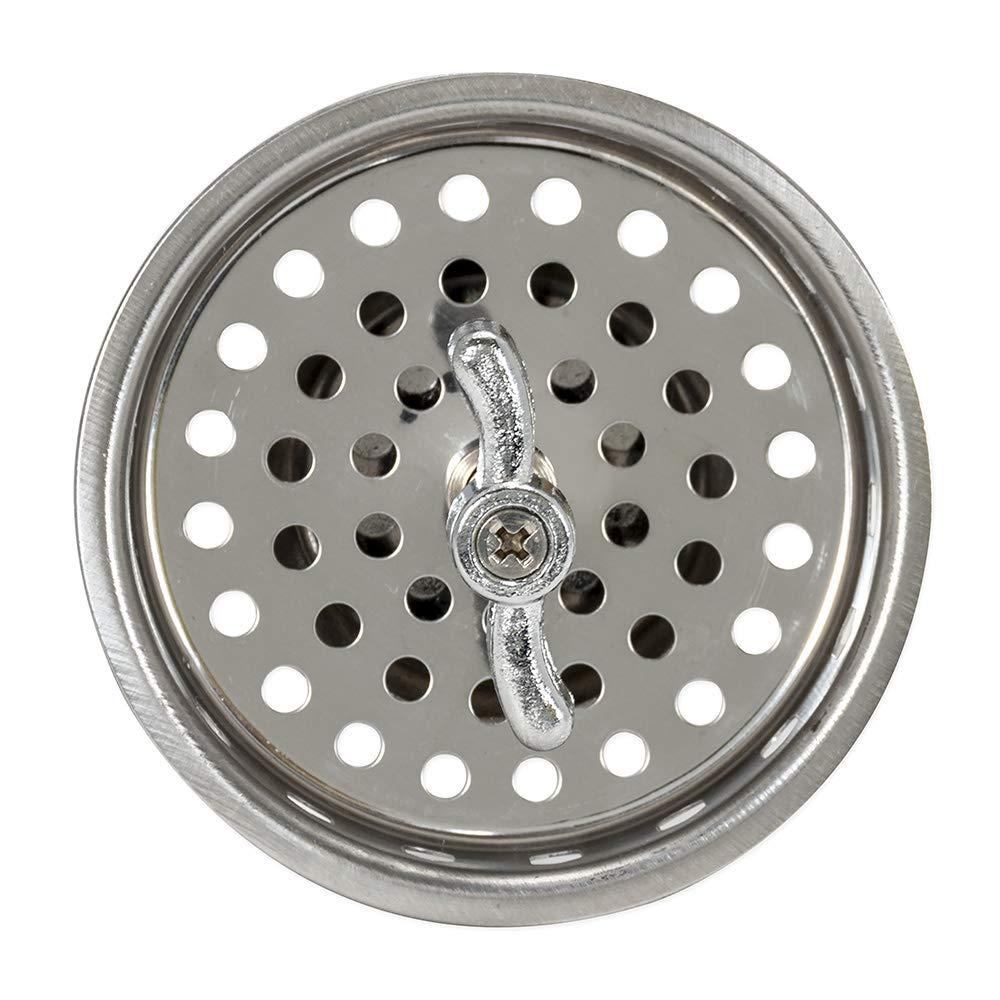 Replacement Stainless Steel Strainer Basket with Post