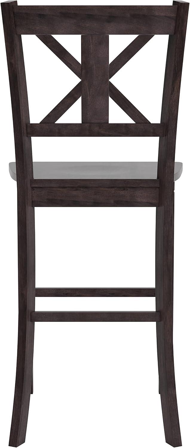 Taylor & Logan Bakersville Solid Wood Counter Stool (Set of 2)
