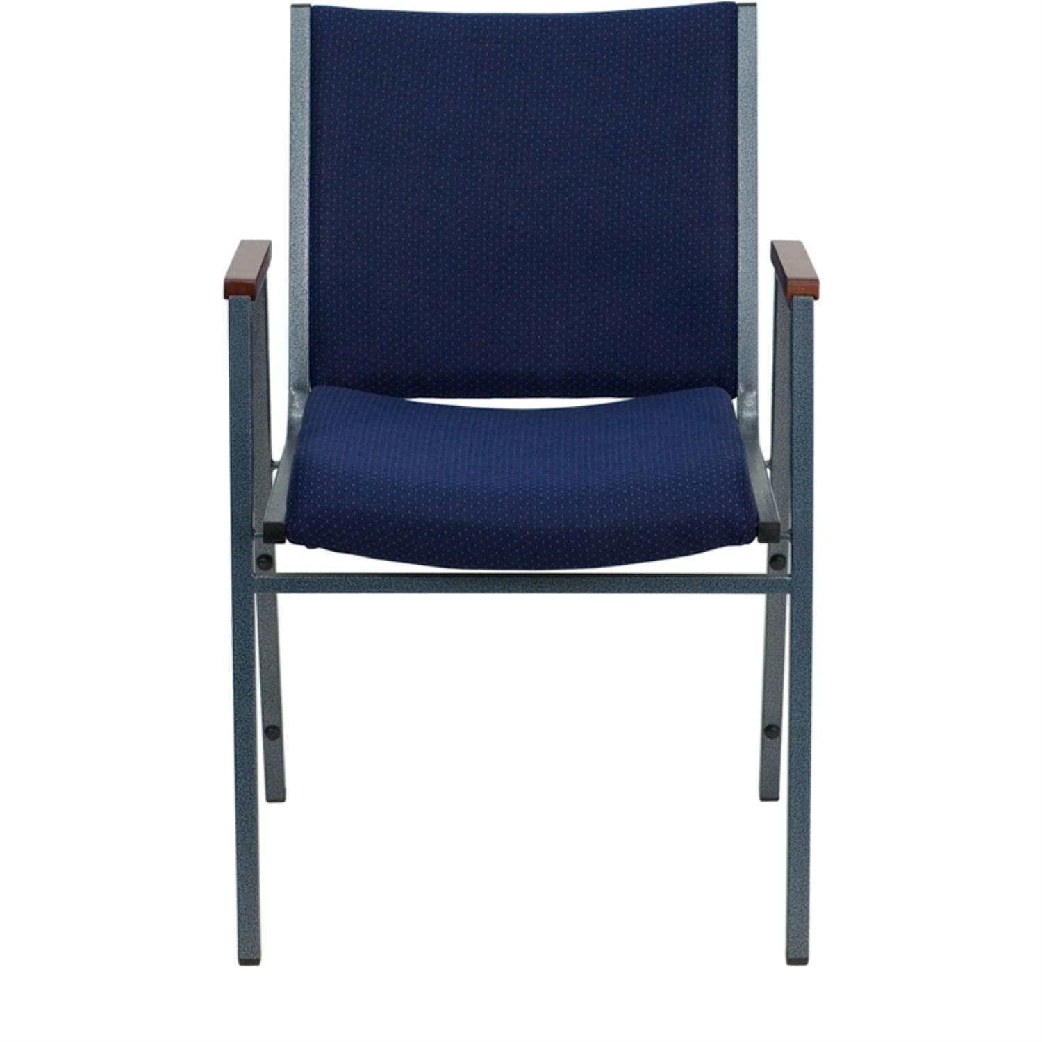 Offex Aliya Heavy Duty Stack Chair with Arms & Reviews | Wayfair
