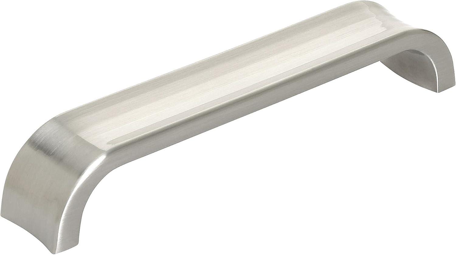 Brushed Nickel 5.4-inch Modern Cabinet Pull with Mounting Hardware