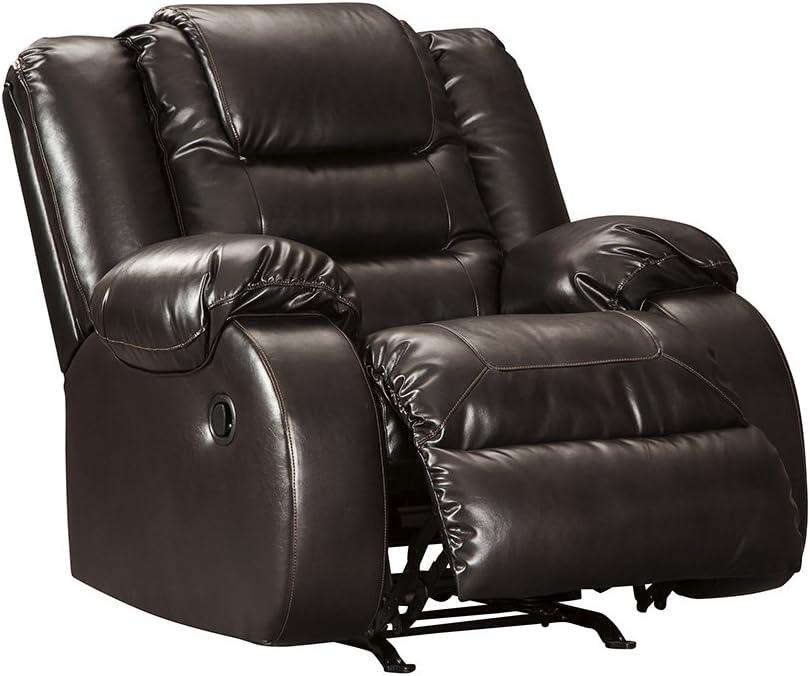 Signature Design by Ashley Vacherie Rocker Recliner in Chocolate