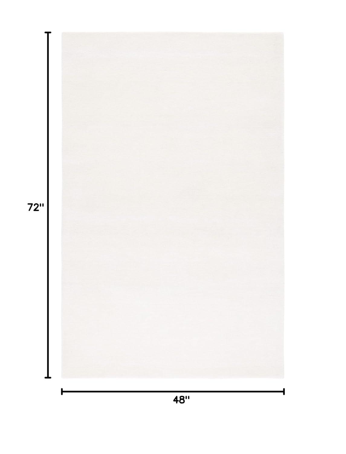 Fifth Avenue FTV128 Hand Tufted Area Rug - Ivory - 4'x6' - Safavieh.