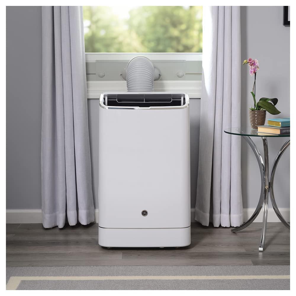 GE® 14,000 BTU Portable Air Conditioner for Medium Rooms up to 550 sq ft. (9,850 BTU SACC)
