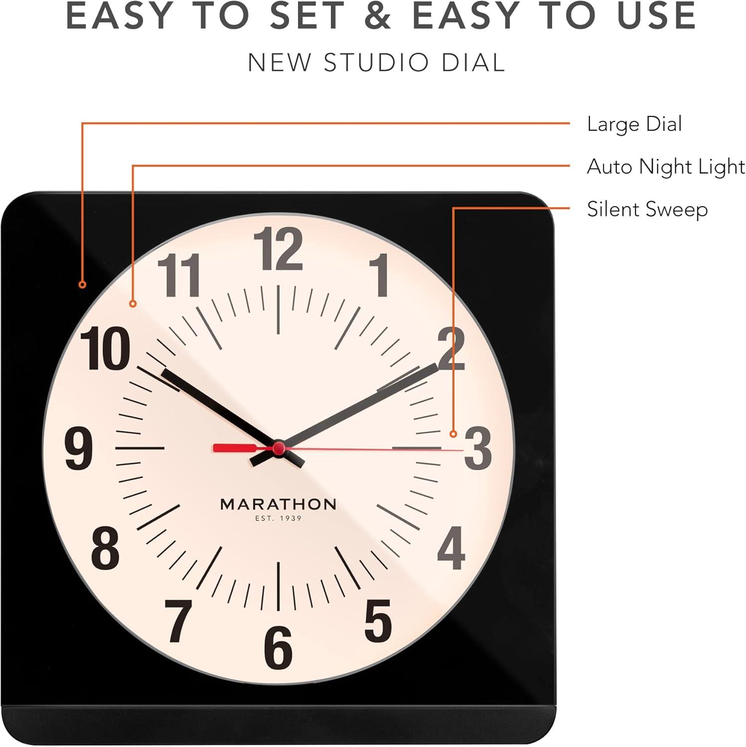 Marathon Watch Company Wall Clock