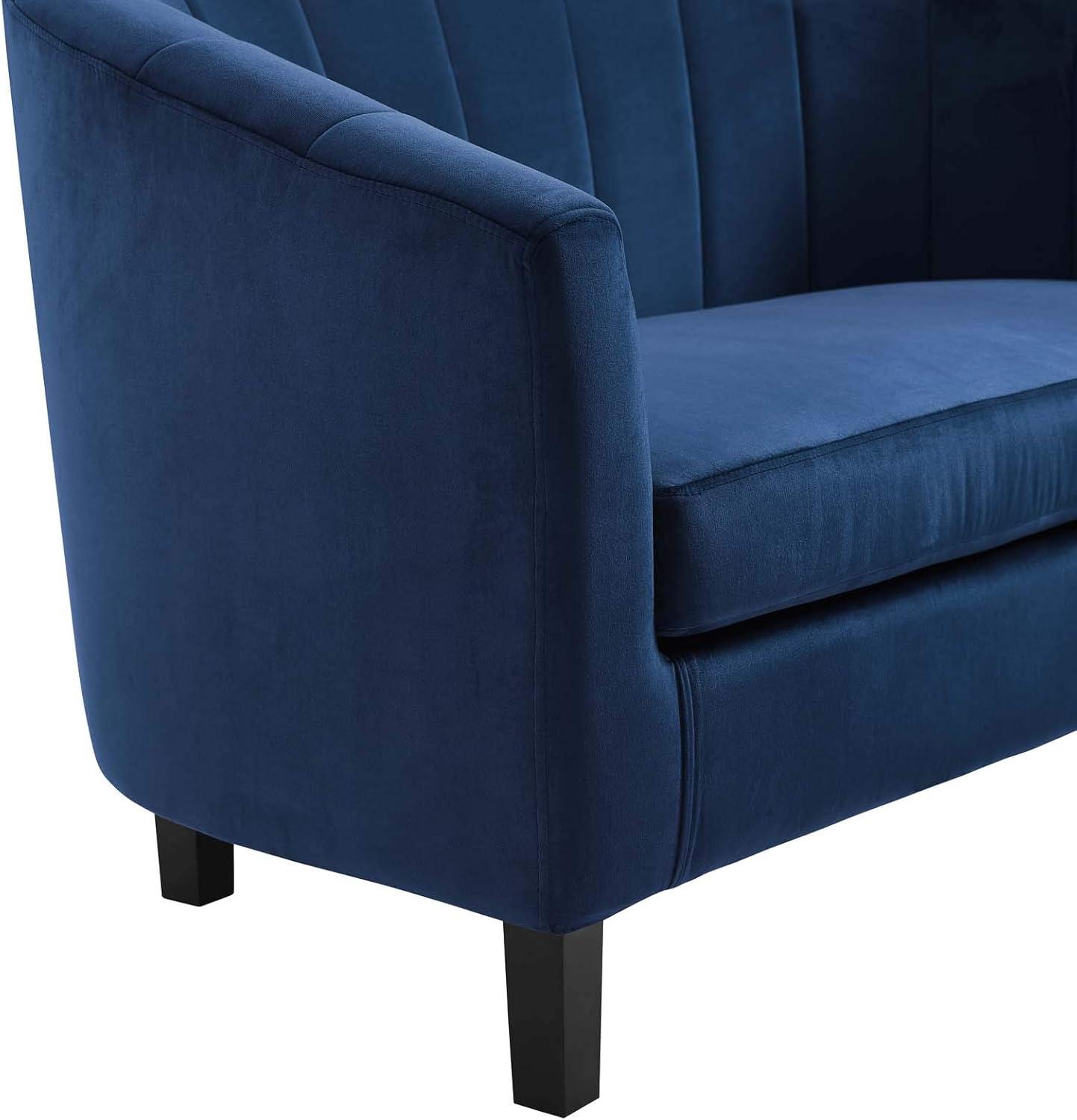 Modway Prospect Performance Velvet Swivel Armchair