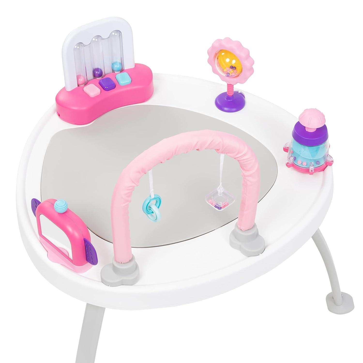 Baby Trend 3-in-1 Bounce 'N Play Activity Center Plus - Princess Pink