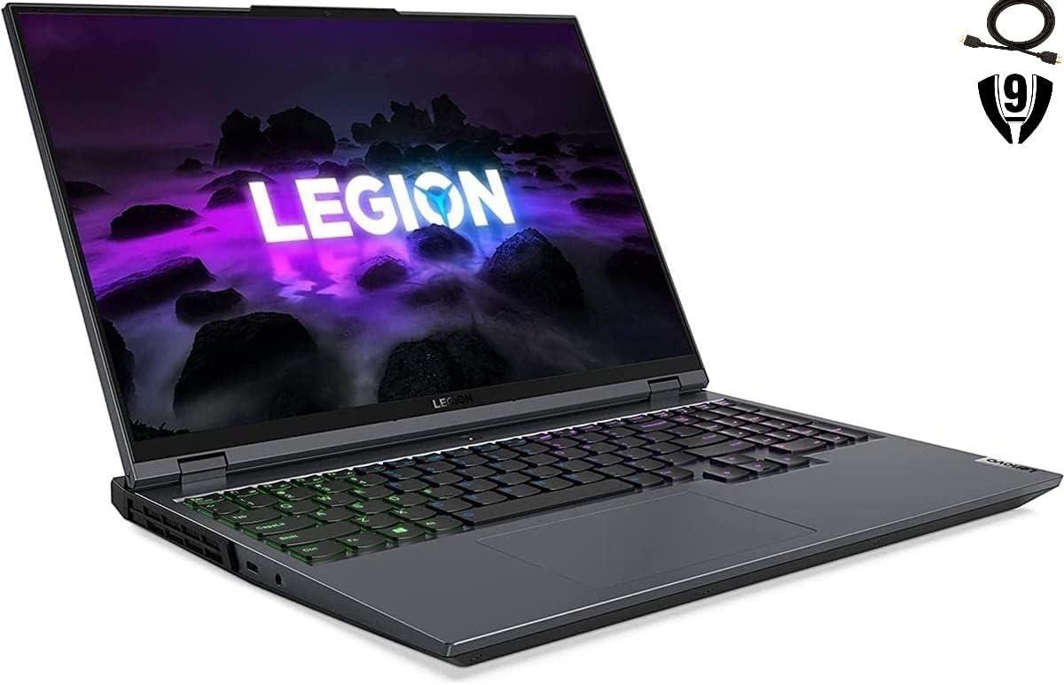 Lenovo Legion 5 Pro 16" QHD 165Hz Gaming Laptop, AMD Ryzen 7 5800H, 64GB RAM, 2TB PCIe SSD, NVIDIA GeForce RTX 3070, Backlit Keyboard, 720P Webcam, Grey, Win 11 Pro, 32GB Hotface USB Card (Renewed)