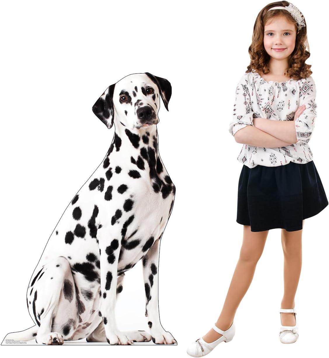 48 x 18 in. Dalmatian Dog Life-Size Cardboard Cutout