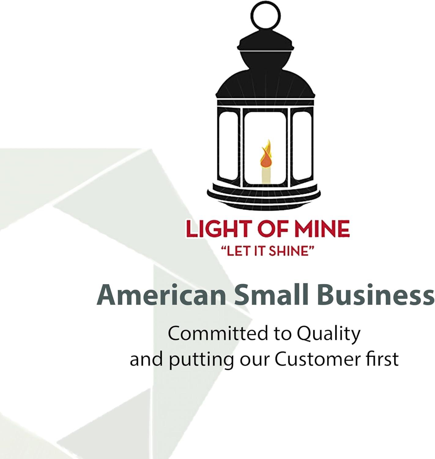 Light of Mine: 3" X 8.5" Crimp Top Oil Lamp Replacement Chimney (3" X 8 1/2")