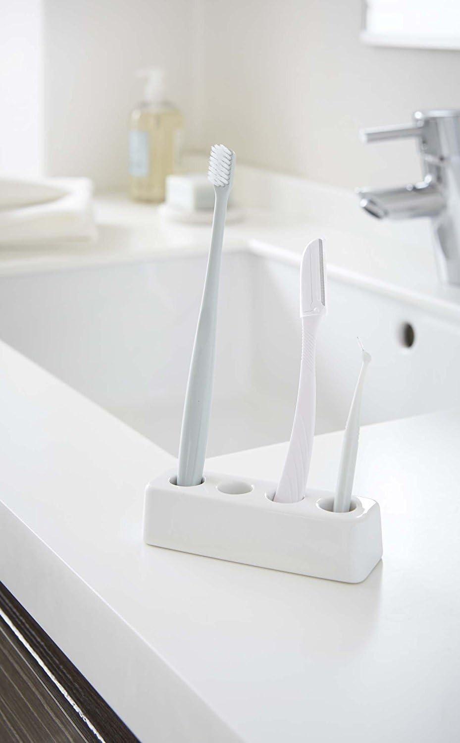 Yamazaki Home Ceramic Toothbrush Stand