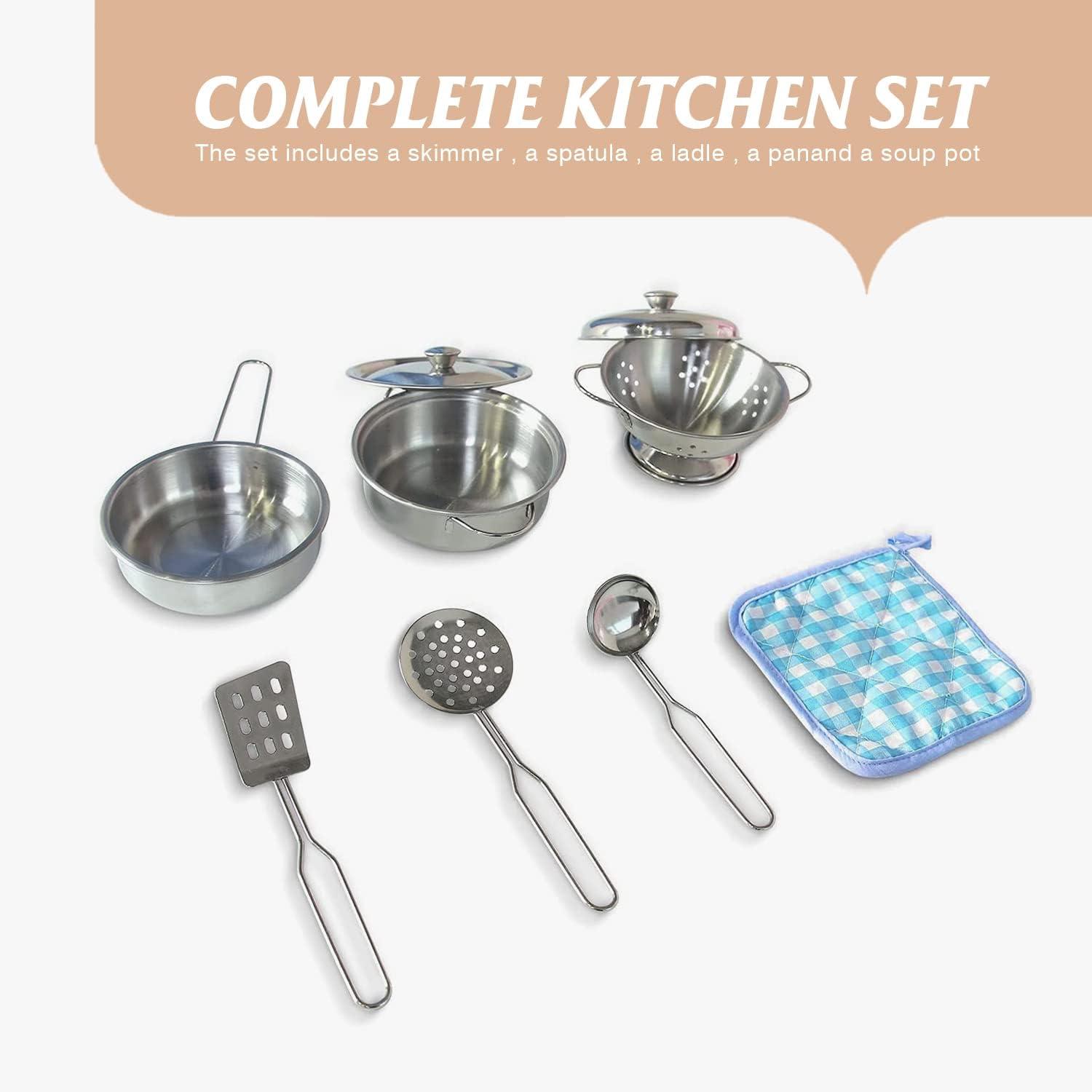 TaoHFE Play Kitchen, Pink Kids Kitchen Set for Girls Kitchen Set for Kids Ages 6-8 Gift Toddler Kitchen Set for Kid Age 3+ Kitchen Playset with Lights & Sounds Wooden Toy Kitchen Playset Gift