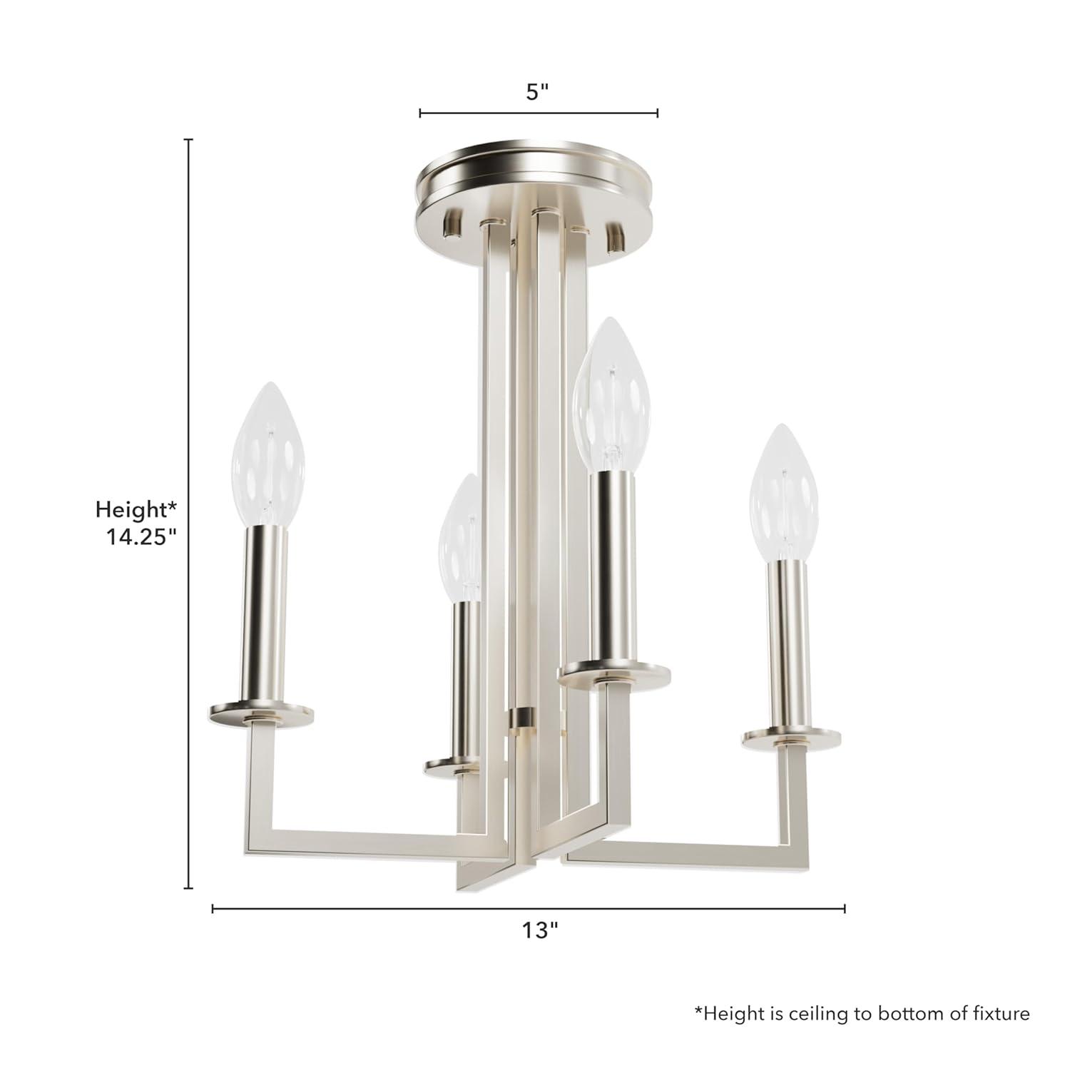 4 - Light Candle Style Classic Chandelier