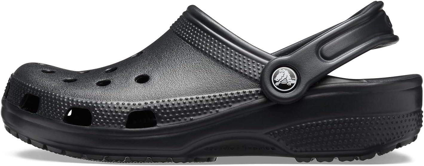 Men's 12 Black Aerated Slip Resistant Clogs