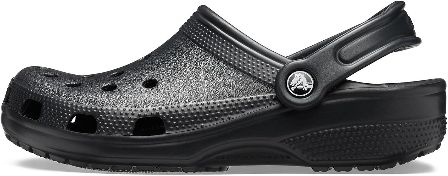 Men's 12 Black Aerated Slip Resistant Clogs
