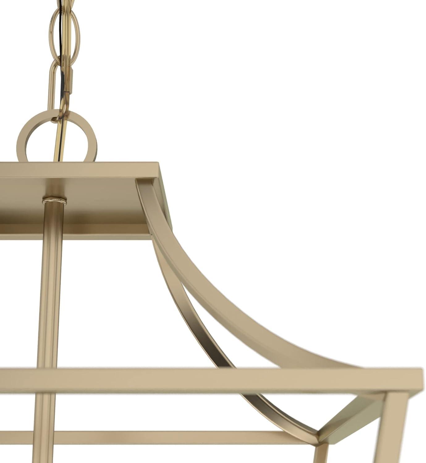 Laurel Ridge 4 - Light Lantern Geometric Chandelier