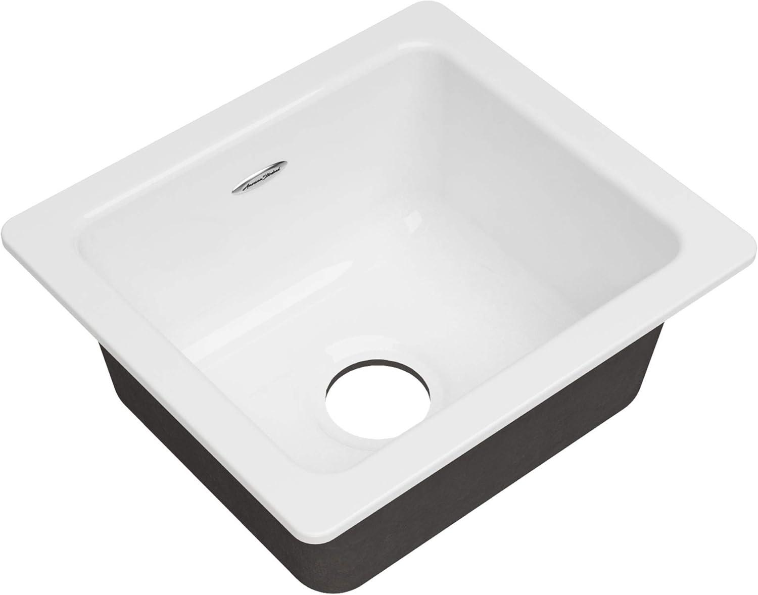 Delancey 18'' L Undermount Single Bowl Cast Iron Kitchen Sink