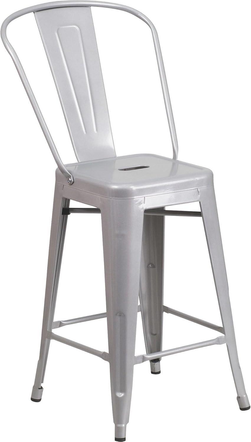 Metal Outdoor Stool