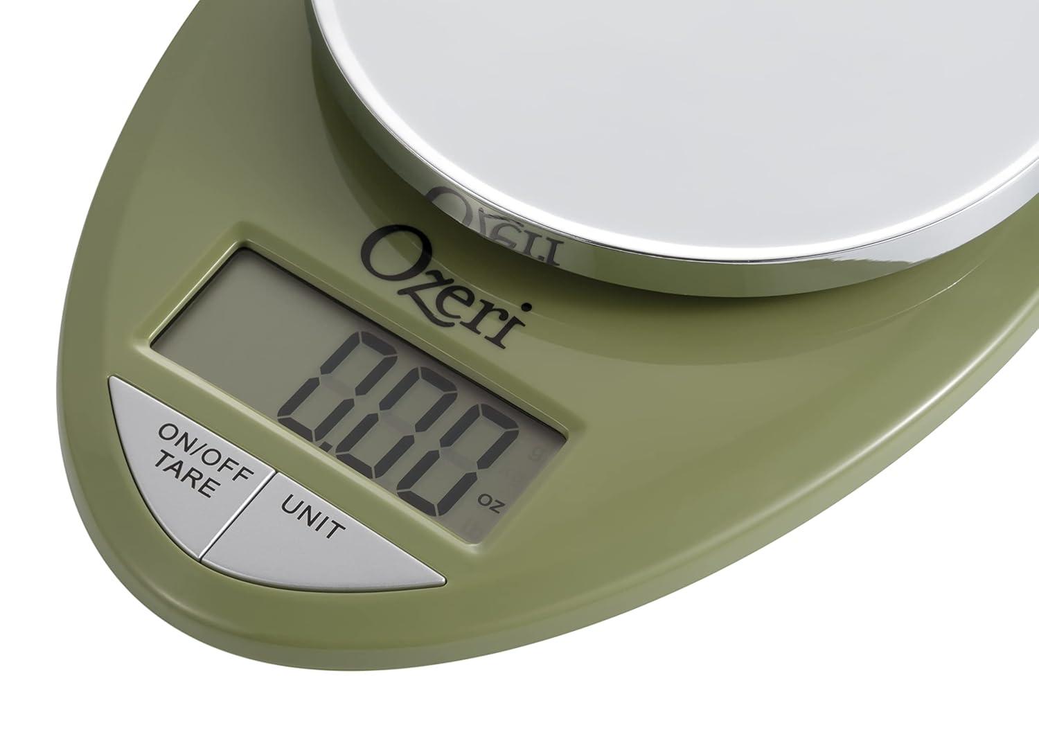 Ozeri Ozeri Pro Digital Kitchen Food Scale, 0.05 oz to 12 lbs (1 gram to 5.4 kg)