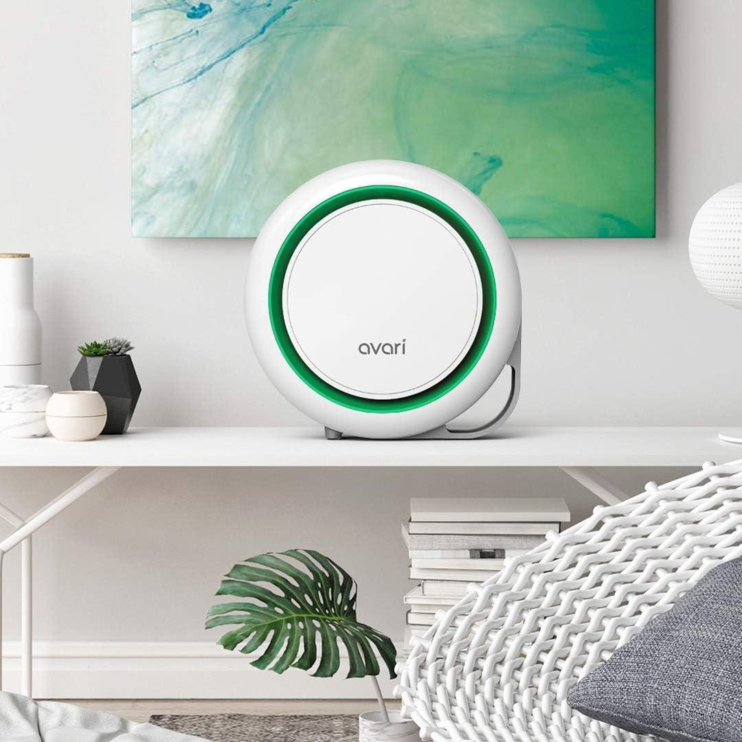 AVARI 500 Green-ESF Patented Electrostatic Air Purifier for Allergies, Smoke, Pollen, Pet Dander, Ultra-fine Dust, Dust Mites, VOCs, Viruses, and Bacteria.