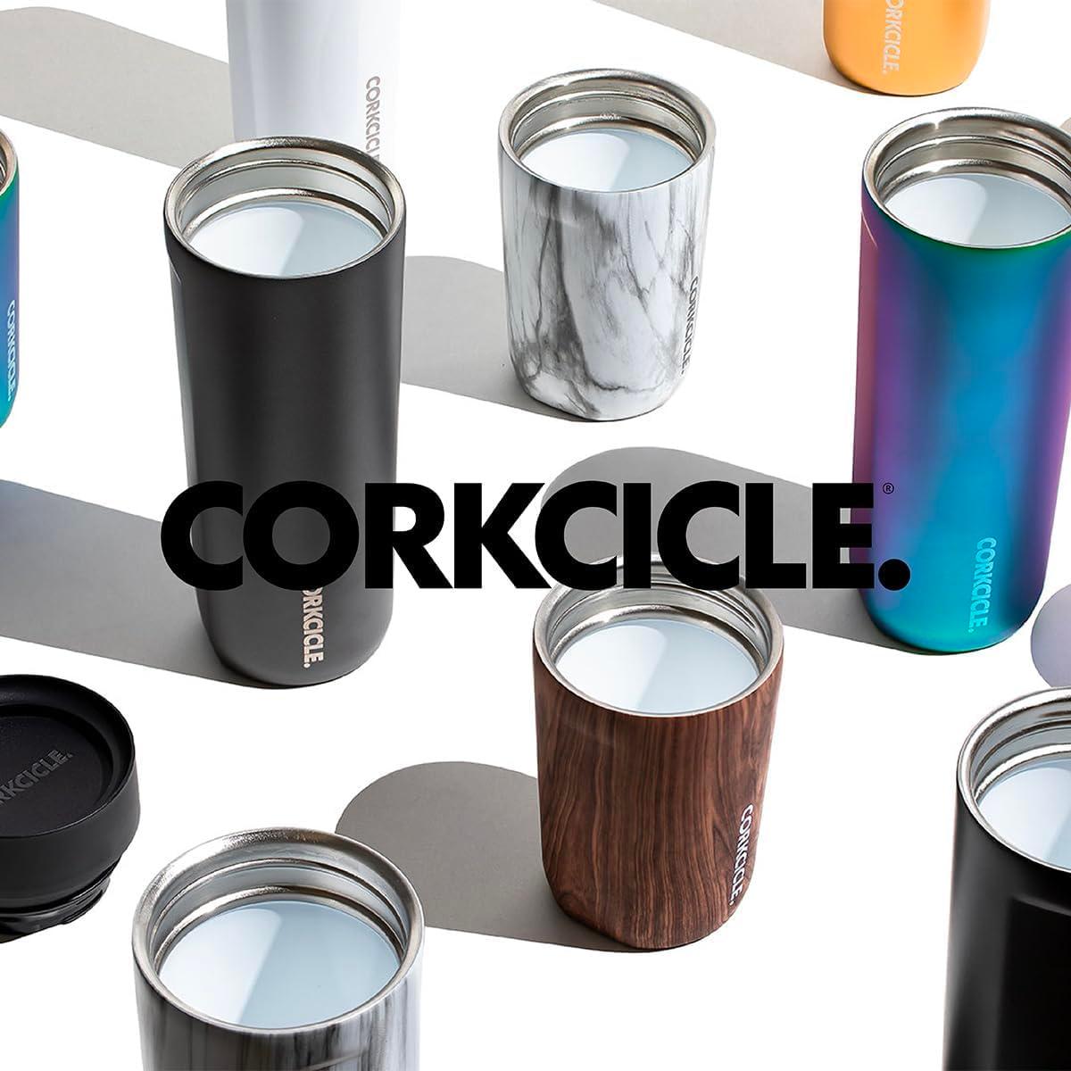 Corkcicle 17 oz Commuter Cup, Spill-Proof, Triple Insulated, Gloss White