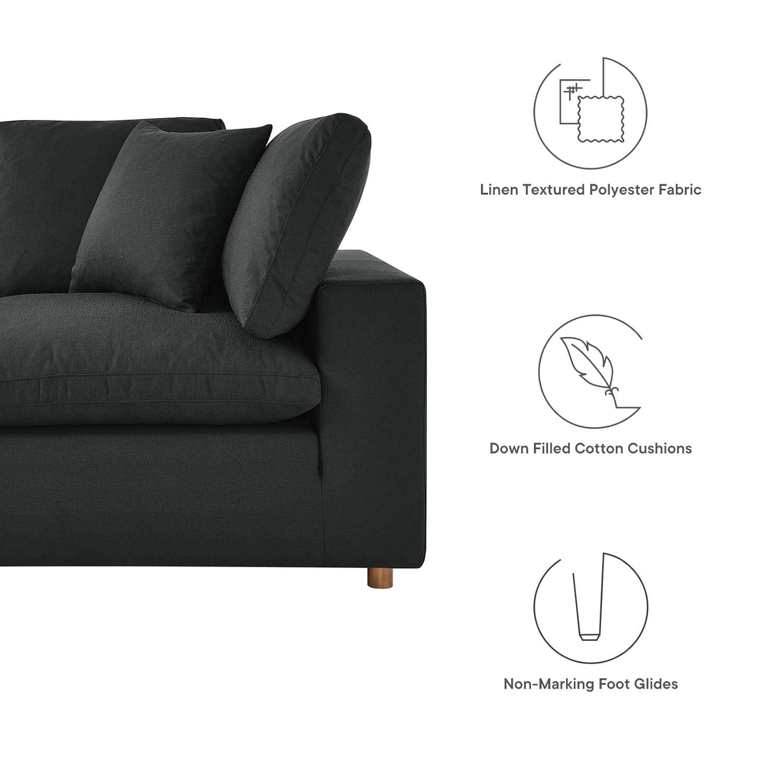 Modway Copper Grove Hrazdan Down-filled 4-piece Sectional Sofa Set